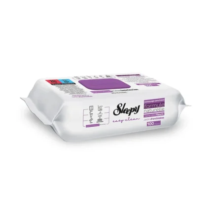 Sleepy Easy Clean Tücher – Orchideengarten, Lila, Oberflächen-Reinigungstücher für Küche & Bad